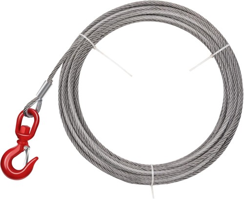 Cavo argano acciaio x 75 - cavo, acciaio,3/8"