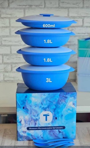 Tupperware blossom set - tupperware, di