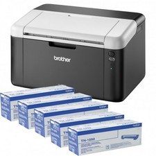 Brother HL-1212W Stampante Laser Monocromatica Wi-Fi con 5 Toner TN1050