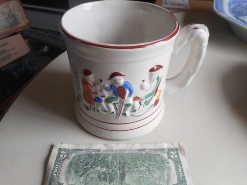 Grande tazza antica scena