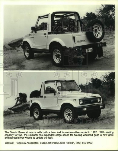 Foto stampa 1992 - stampa, jeep