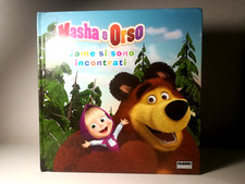 Masha e Orso favole fiabe cartoni per bambini illustrato Libro Disney Pixar