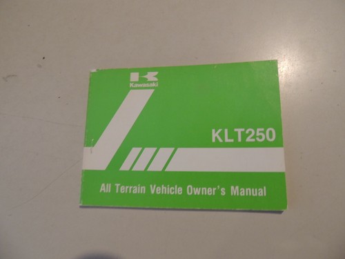 Quad kawasaki klt250 - quad, a1