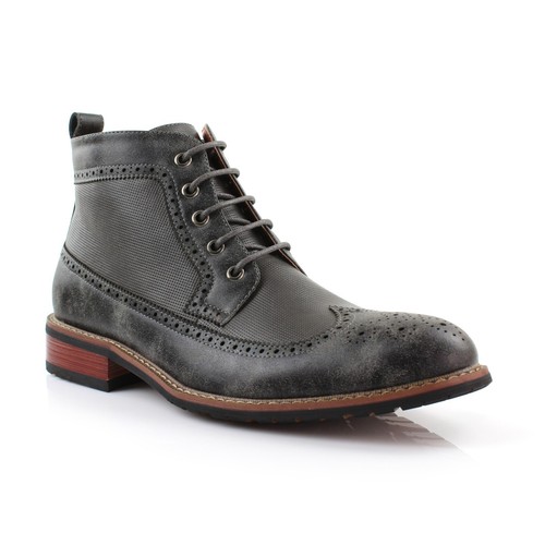 Stivali chukka brogue - chukka, ferro