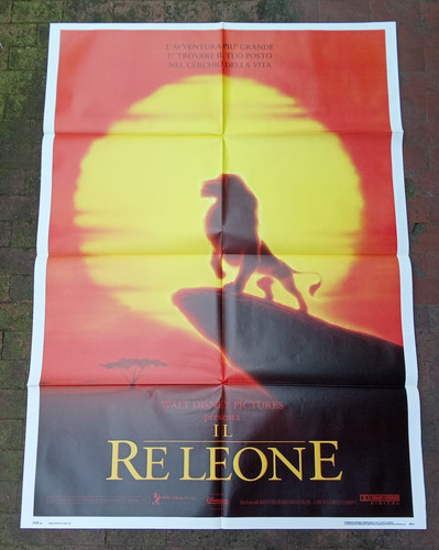 Manifesto leone the lion - manifesto, il