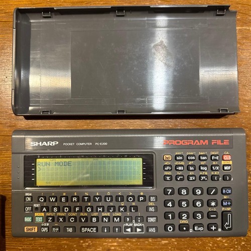 Sharp e200 pocket computer - sharp,