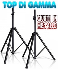 COPPIA STATIVI CASSE ACUSTICHE