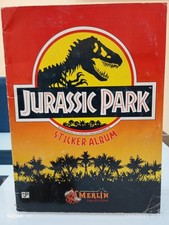 Album Merlin Jurassic Park Completo -2 Figurine Anno 1993