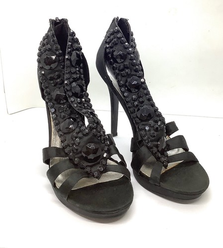 Blink peep toe - nero, sandalo