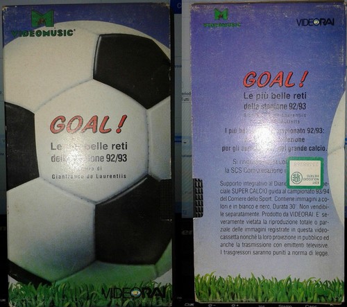 Vhs goal piu belle - vhs, le
