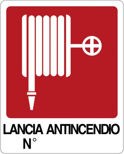 Cartello segnaletico lancia - cartello,