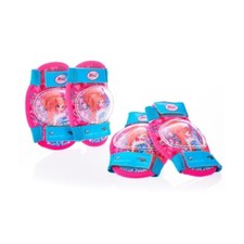 SET PROTEZIONI WINX GINOCCHIERE GOMITIERE BAMBINA PATTINI BICICLETTA MONOPATTINO