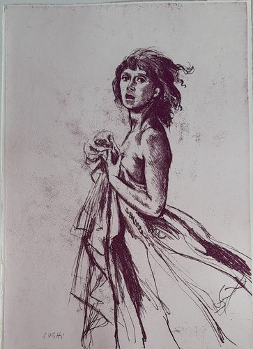 Alberto sughi incisione su - alberto,