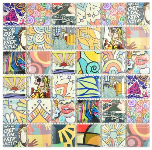 Mosaico tessere ceramica - tessere,