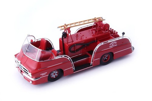 Modellino auto camion pompieri