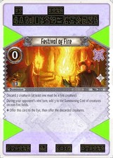 Festival of Fire - Set 2 - The Eye of Judgment TCG