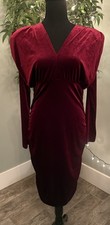 Body donna velluto bordeaux