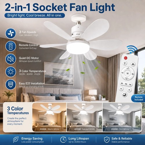 Ventilatore soffitto led - ventilatore,