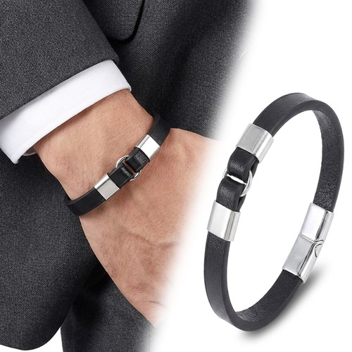 Bracciale uomo pelle - uomo, in