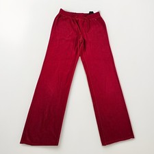 Pantaloni tuta in velluto RED