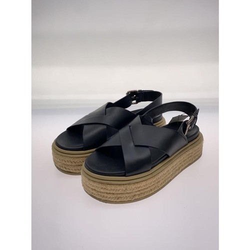Sandali prada pelle nera - sandali,