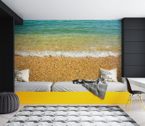 Carta parati stone beach - da,