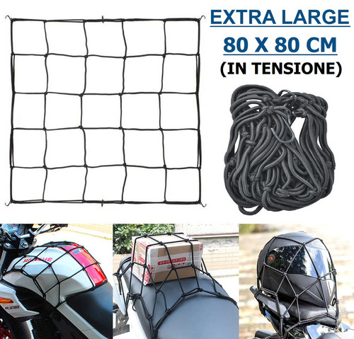 Rete ragno nera elastica - nera,