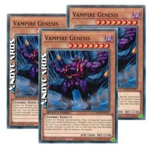 3x VAMPIRE GENESIS (SPEED DUEL) • (Genesi Vampira) • Comune • SGX3 ENC01 • 1Ed