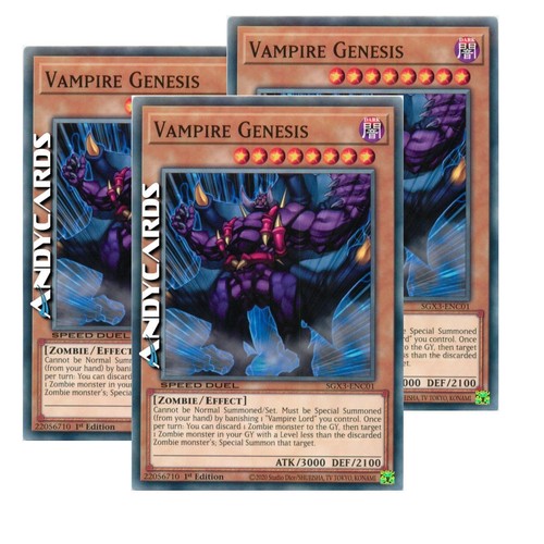 Vampire genesis speed - genesis, (speed