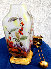 Vases Daum Nancy France  lampe