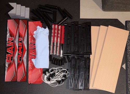 Lotto accessori wwe mattel - accessori,