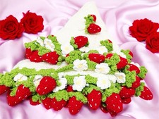 Coperta bouquet di fragole
