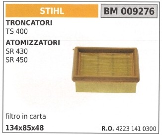 Filtro aria carta stihl - aria, in