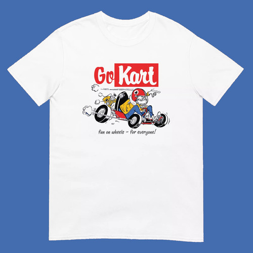 Kart shirt rat rod - go,