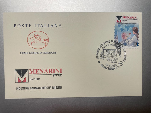 2026 busta filatelica - filatelica, fdc
