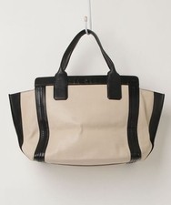 Borsa a tracolla Chloe Alison beige pelle liscia vintage autentica