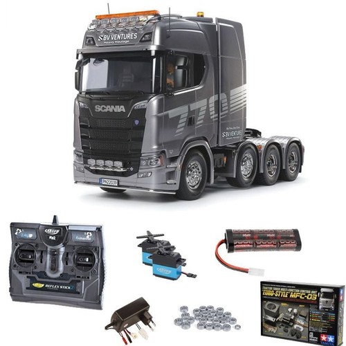 Tamiya scania 8x4 camion 4 - scania,
