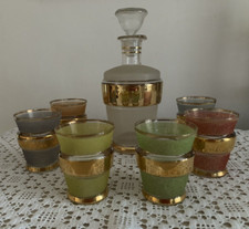 Set n.6 bicchieri + bottiglia