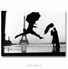 Elliot Erwitt France Paris1 Quadro Moderno 70x50 Foto Torre Eiffel Stampa Parigi