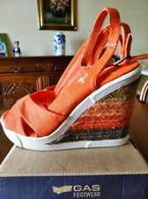 GAS sandali con zeppa n. 39