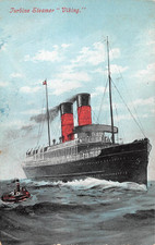 POSTCARD   SHIPS  TS    "