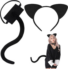 Costume gatto orecchie - gatto,orecchie, coda