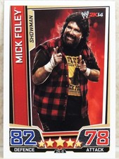 WWE MICK FOLEY 2K14 TOPPS SLAM