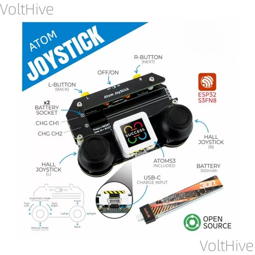 Joystick m5stack m5atom - joystick,