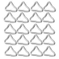 20 Pezzi Anelli Triangolari in