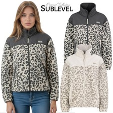 SUBLEVEL giacca in pile donna