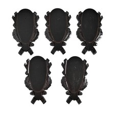 5 Pezzi Di Targhe In Legno
