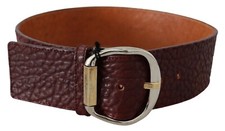 Cintura GF Ferre bordeaux vita