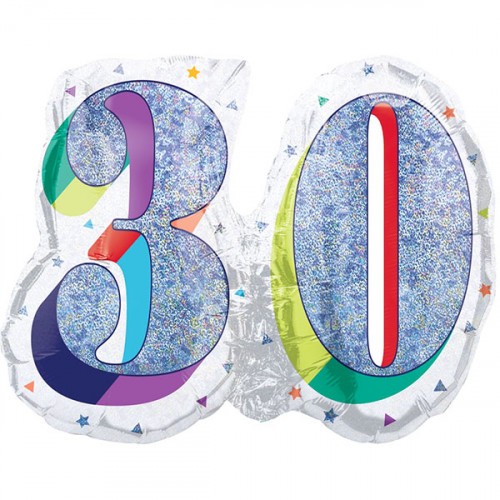 Palloncino numero anni - 30,