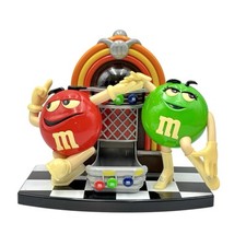 Candy Dispenser M&M's JUKE BOX Gadget Pubblicitario Vintage Idea Regalo